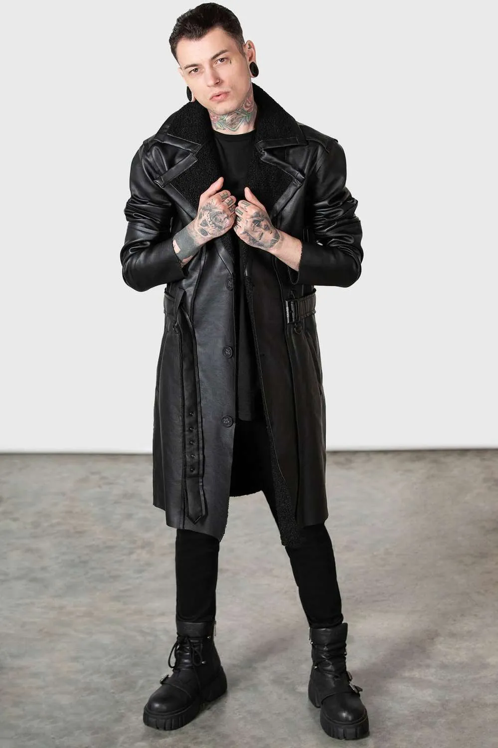 Killstar - Hughie Coat  | Dark Ages